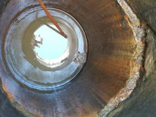 мутная вода в колодце