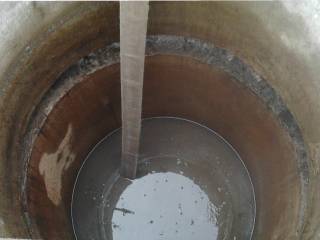 смещение колец в колодце